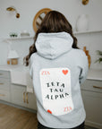 ZTA Queen of Hearts Hoodie