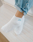 ZTA Fuzzy Slipper Socks