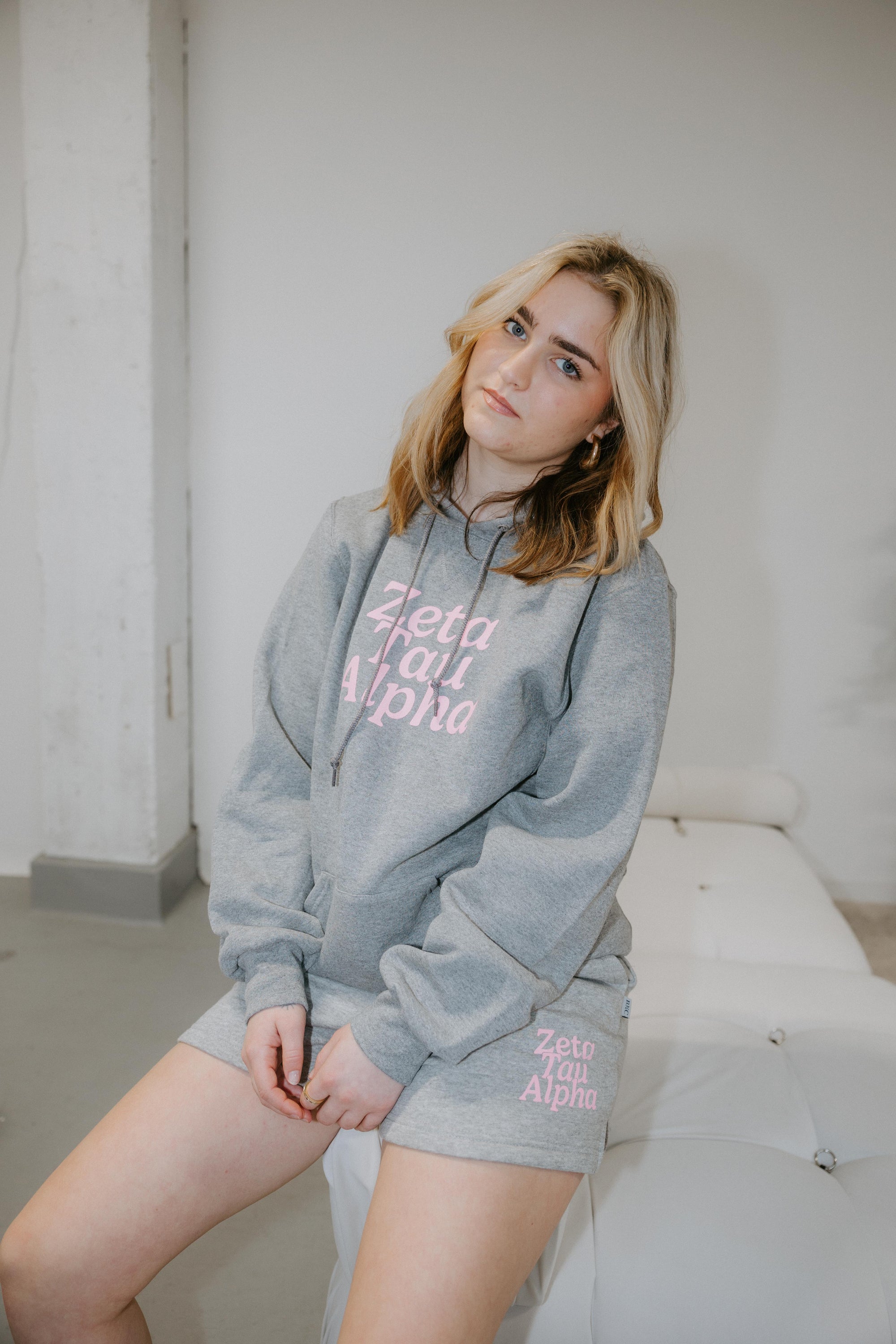 Zeta Tau Alpha Ash Hoodie