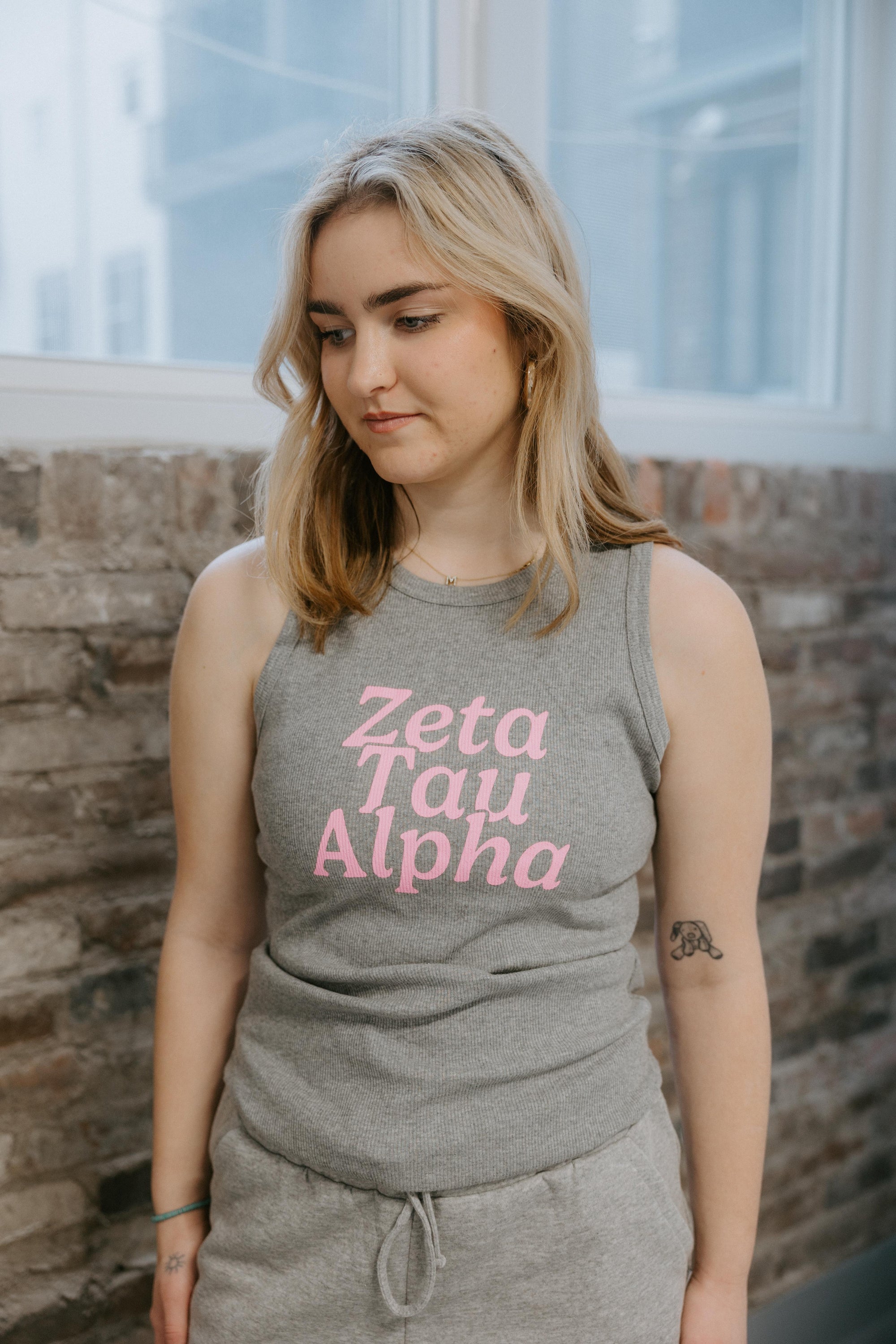 Zeta Tau Alpha Ash Hoodie