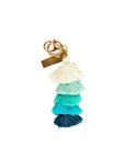 Zeta Tau Alpha Ombre' Tassel Keychain